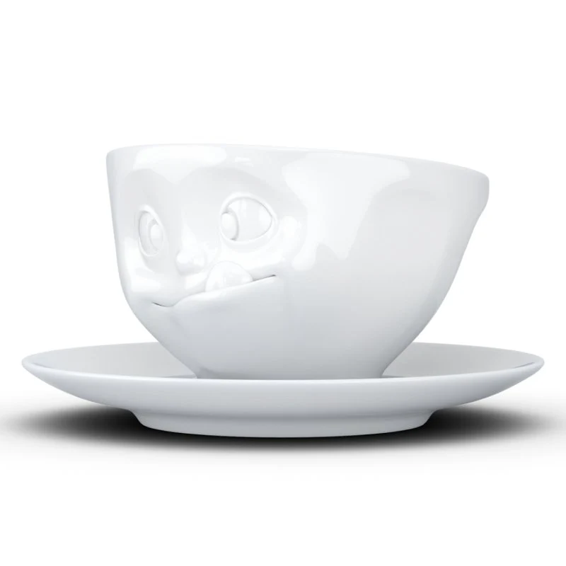 Kaffee-Tasse "lecker"