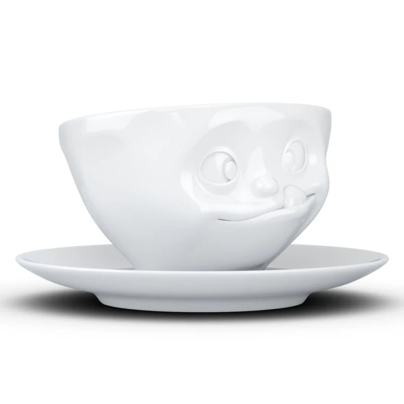 Kaffee-Tasse "lecker"