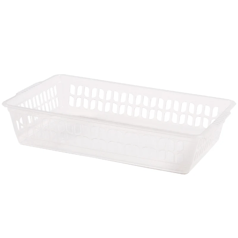 Körbchen Aufbewahrungskorb klein - 25x15x6 cm - Größe S - Kunststoffkorb - Organizer Ordnung - Aufbewahrung Bad Korb Kinderzimmer Haushalt