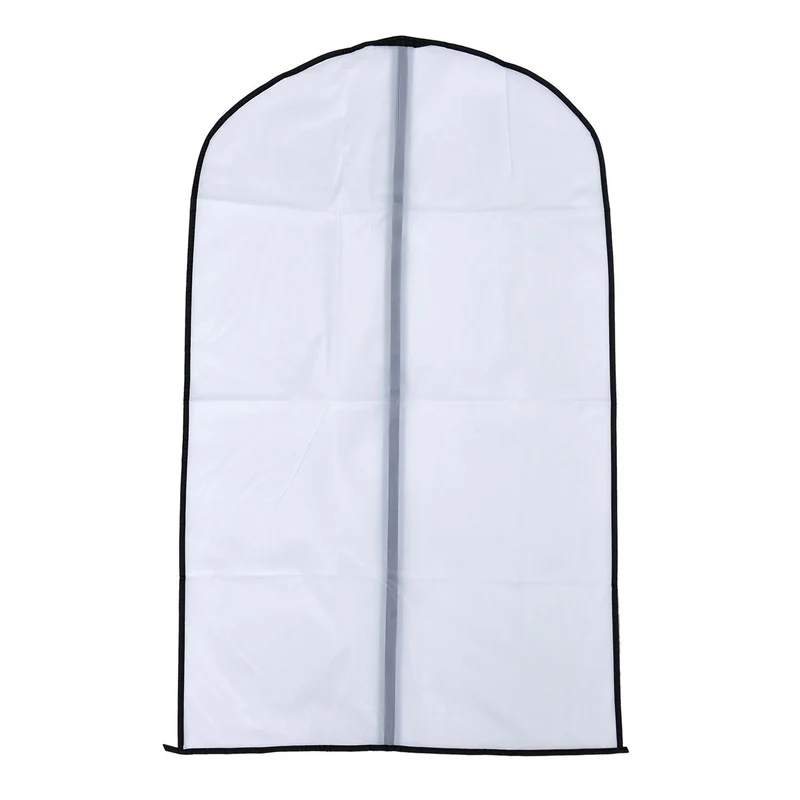 5er Set staubdichter Kleidersack mit Reißverschluss, 5 Stück:60x120cm, schwarz
