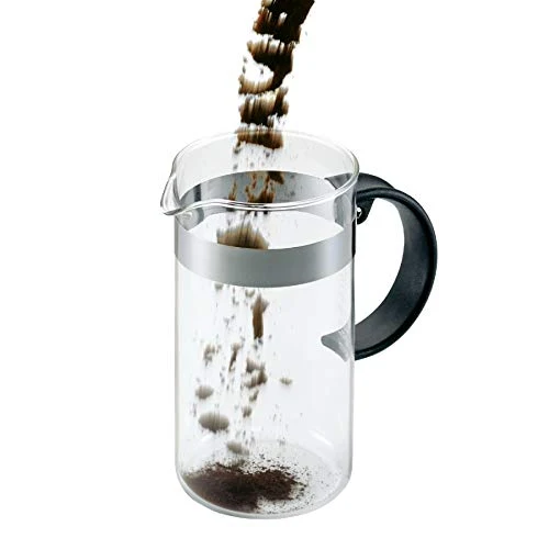 Bodum 1573-01 bistroNOUVEAU Kaffeebereiter (French Press System, Spülmaschinengeeignet), 0,35 liters schwarz