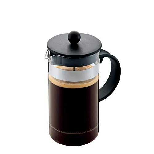 Bodum 1573-01 bistroNOUVEAU Kaffeebereiter (French Press System, Spülmaschinengeeignet), 0,35 liters schwarz