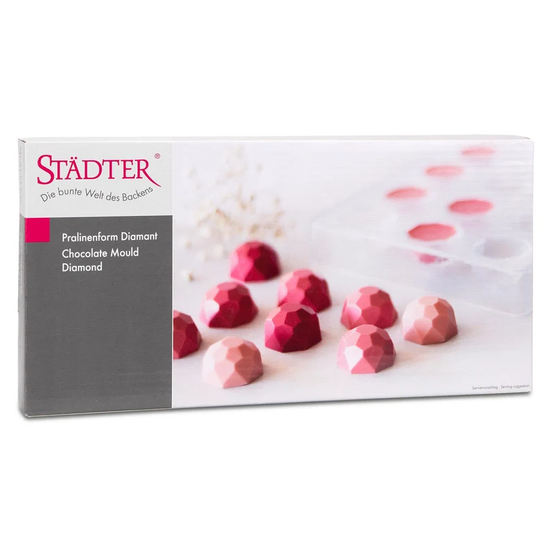 Städter 'Pralinenform Diamant, Transparent'