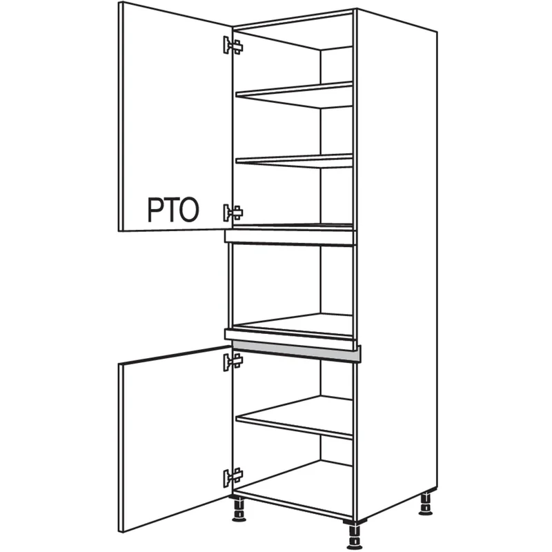 nobilia Geräte-Umbau Mikrowelle LGM-3 60 cm