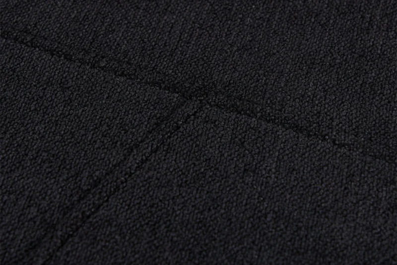 KAWOLA Sofa GARBO Designsofa Stoff schwarz