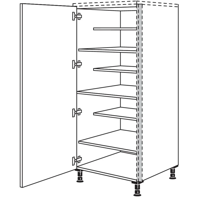 nobilia Highboard Schuhschrank NHSWSF40