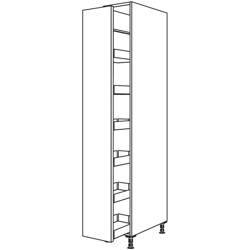 nobilia XL-Apothekerschrank HAF40-3X 40 cm