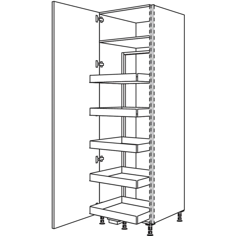 nobilia XL-Vorratsschrank Cargo NHSCF50-3X 50 cm