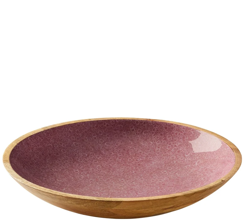 Zassenhaus, Schale MIneral Rose, Mango, D35cm x 6cm