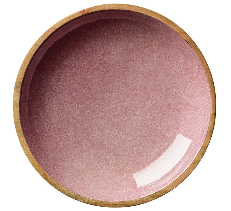 Zassenhaus, Schale MIneral Rose, Mango, D35cm x 6cm