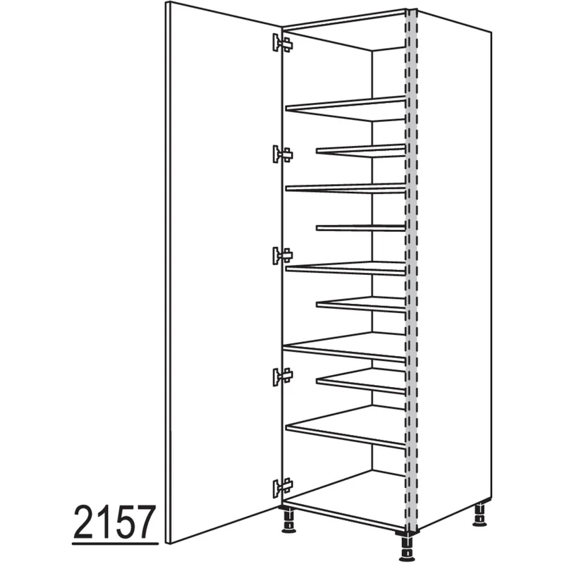 nobilia Schuhschrank NHSWSF60-3