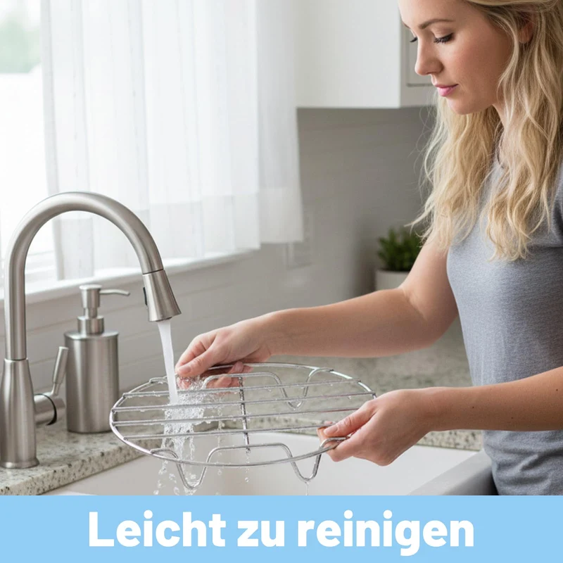 Dämpfeinsatz, 2 Stück Edelstahl Dampfgarer Einsatz, Dampfeinsatz Für Topf und Dämpfeinsatz Topf, Praktischer Gareinsatz für Töpfe, Ideal für Gesunde Küche