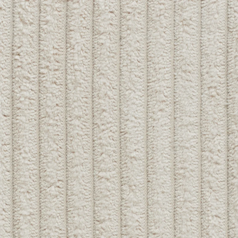 KAWOLA Ecksofa CARA Sofa Cord cremeweiß