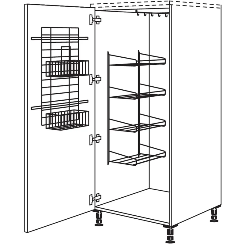 nobilia Besen-/ Geräteschrank HBF50 50 cm