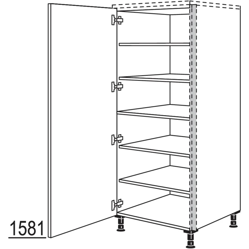 nobilia XL-Highboard NHSF30-X 30 cm