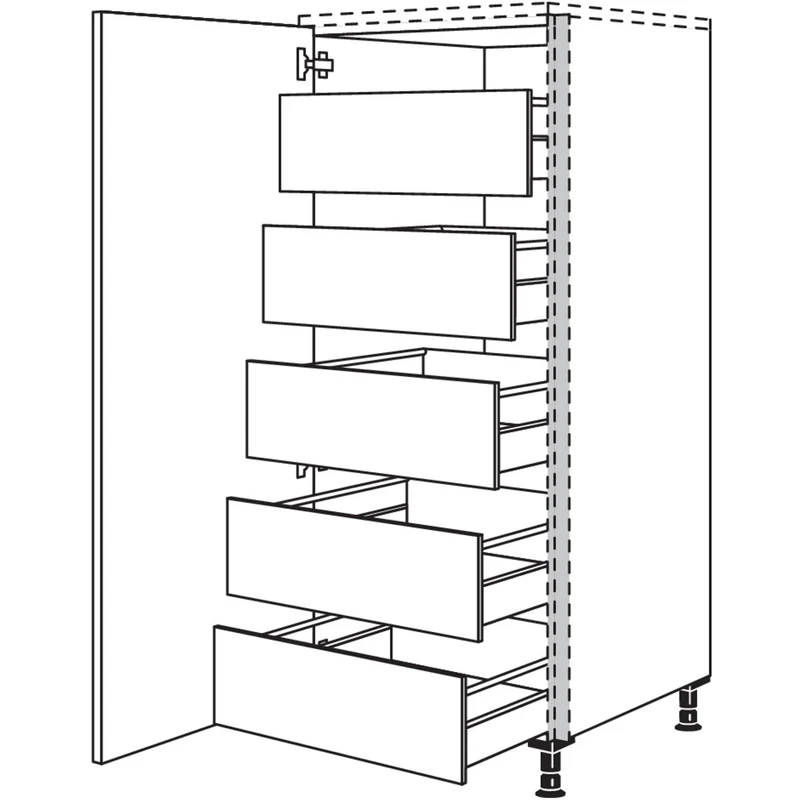 nobilia XL-Highboard NHSIF40-X 40 cm