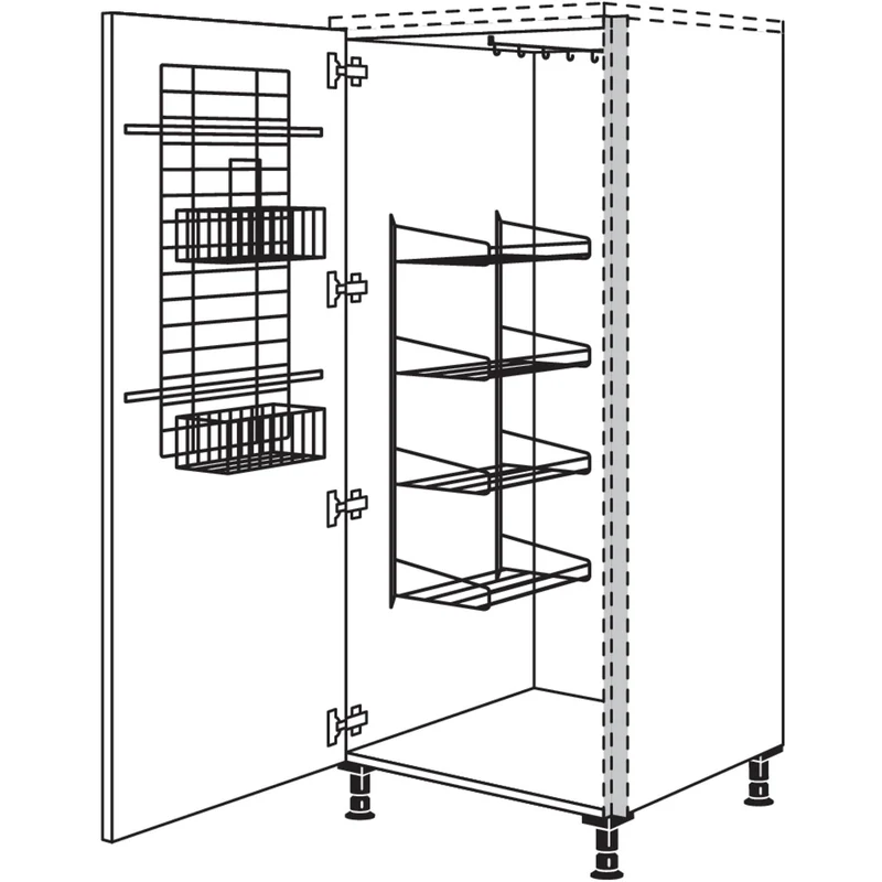 nobilia XL-Highboard NHSBF50-X 50 cm