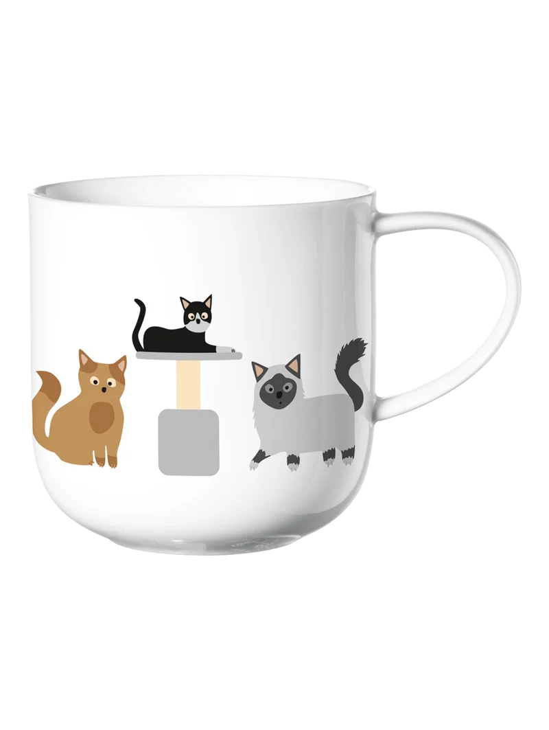 Asa, Henkelbecher Cats, Inhalt 0,4l