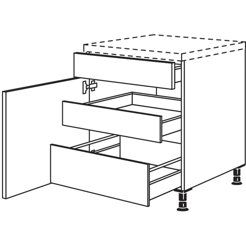 nobilia Unterschrank USIA50 50 cm