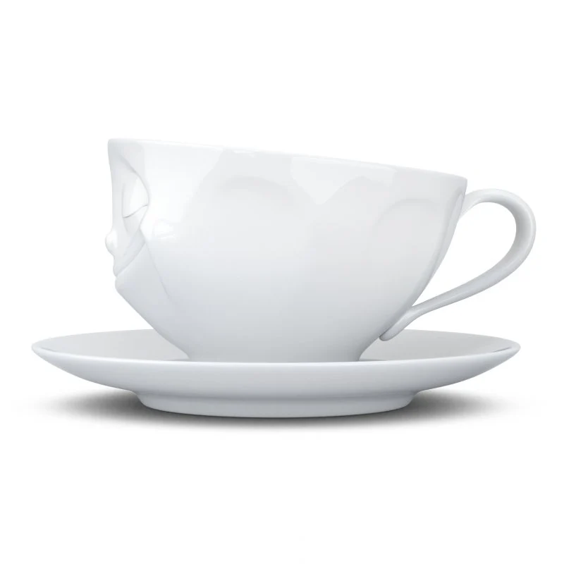 Kaffee-Tasse "glücklich"