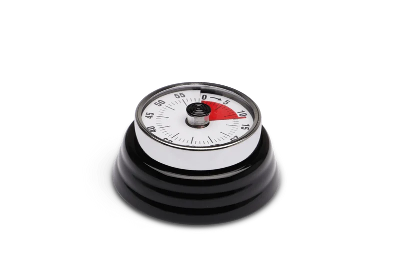 WEIS - Kurzzeitwecker magnetisch schwarz