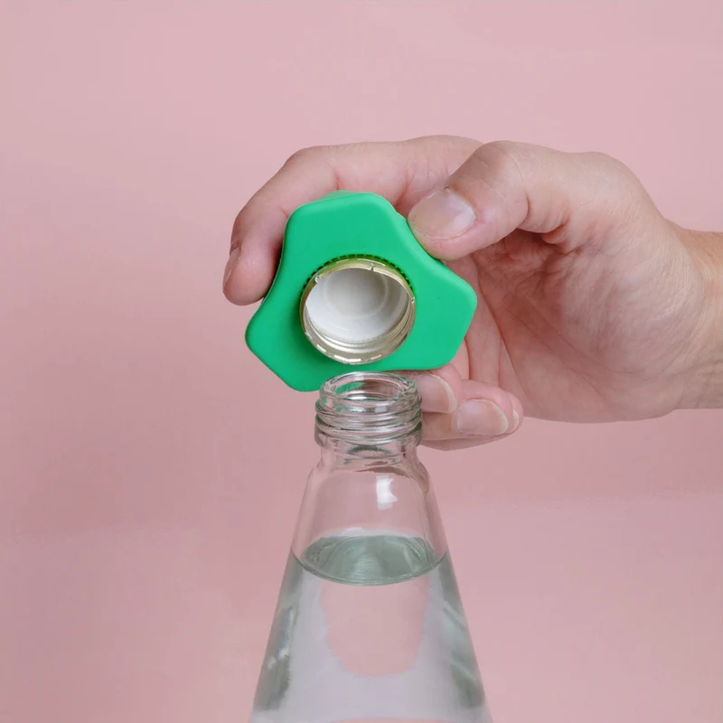 LURCH, Flaschenöffner COMFORT - für Flaschen mit Schraubverschluss, peppermint