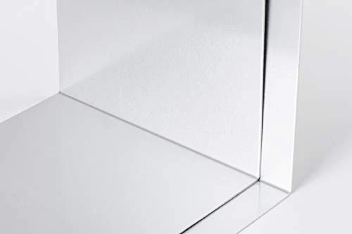 MAUL Buchstütze Aluminium Silber 2er Set Kratzfest glänzend