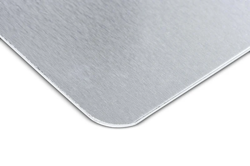 MAUL Buchstütze Aluminium Silber 2er Set Kratzfest glänzend
