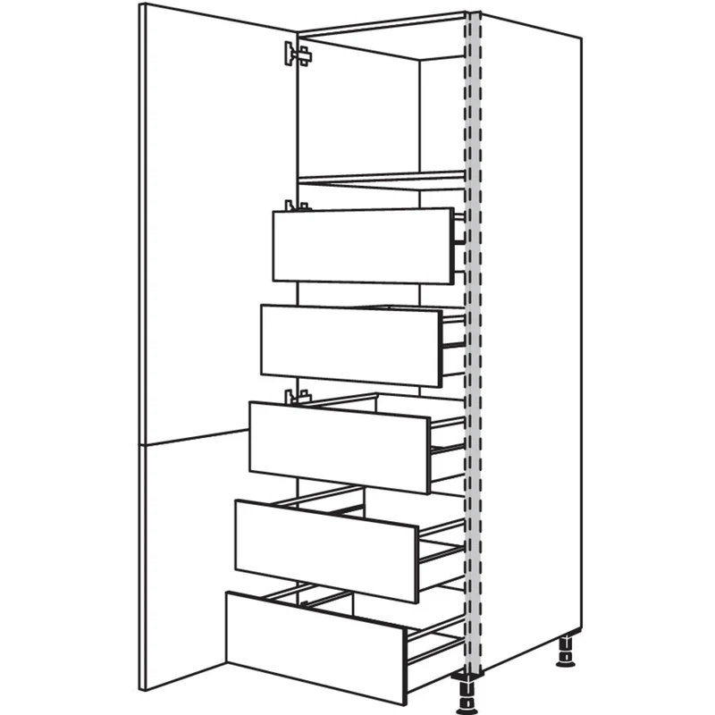 nobilia Hochschrank NHSI40-1 40 cm