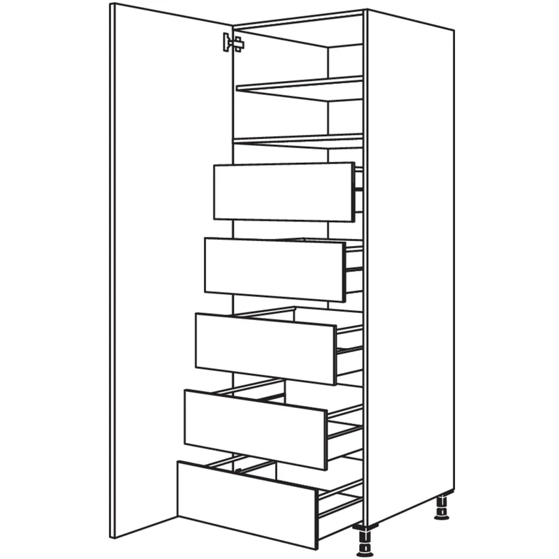 nobilia Hochschrank HDI50-1 50 cm