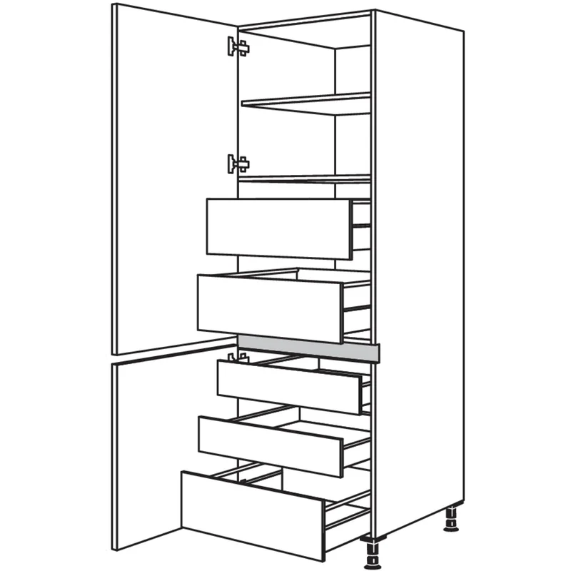 nobilia Hochschrank NHI50-1 50 cm
