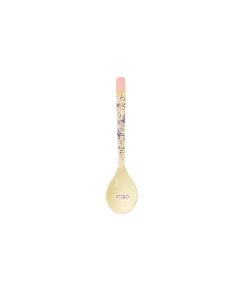 rice - Teelöffel - Crème - Ciao Spread Your Wings Print