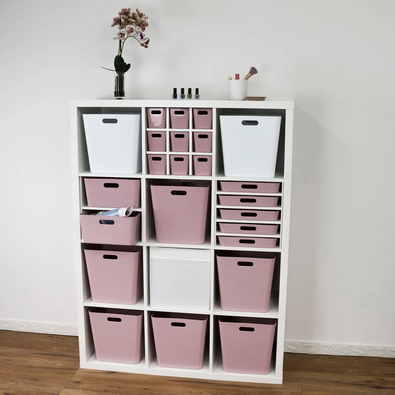 Ordnungsbox 30x30x5 cm Ordnungskorb Regalorganizer Wandregal Aufbewahrungsbox