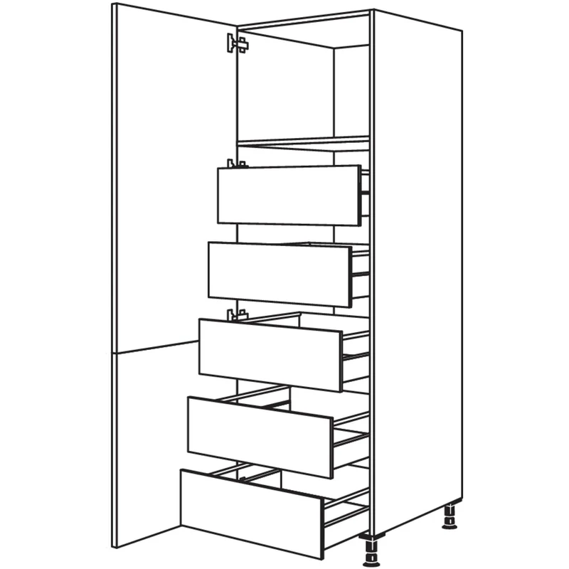 nobilia Hochschrank HDI60-1 60 cm