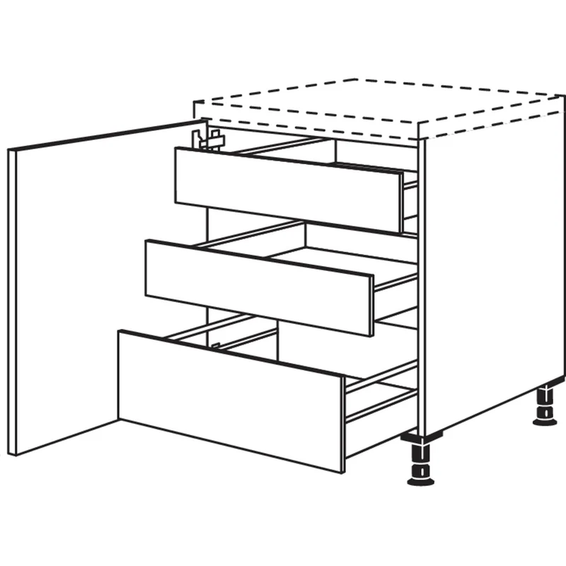 nobilia Unterschrank UD2IA45 45 cm