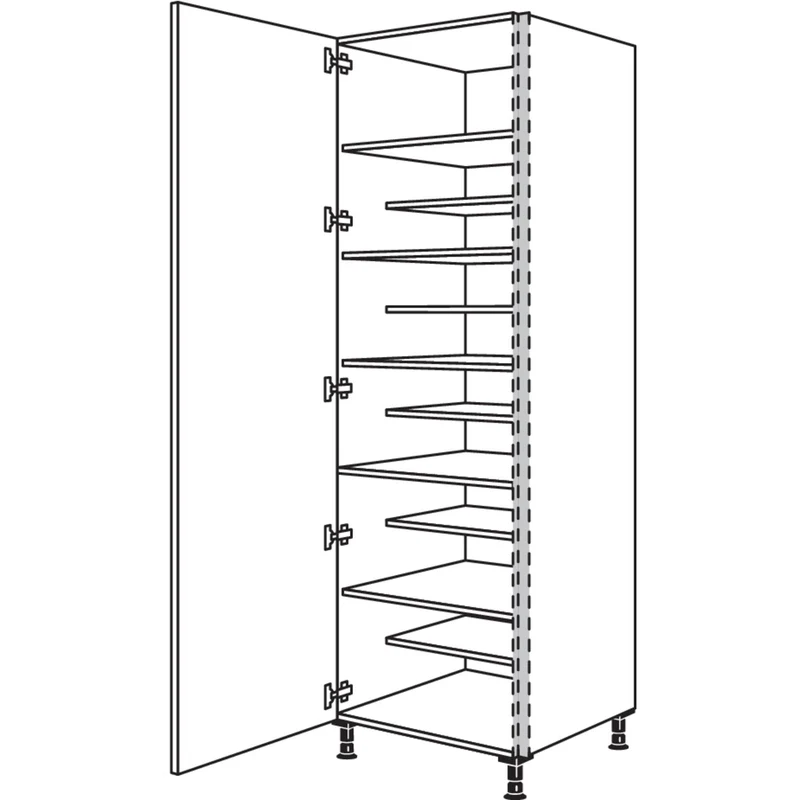 nobilia XL-Schuhschrank NHSWSF40-2X