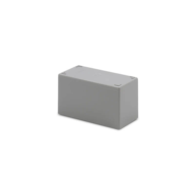 1a-TopStore 25 Stück Einsatzkasten Serie E63, farblich sortiert, 5 Farben u. 4 Größen, aus Polystyrol, Industrienorm, für Schubladen, Sortimentskästen etc. (grau, 63/2 108x54x63 mm)