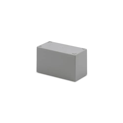 1a-TopStore 25 Stück Einsatzkasten Serie E63, farblich sortiert, 5 Farben u. 4 Größen, aus Polystyrol, Industrienorm, für Schubladen, Sortimentskästen etc. (grau, 63/2 108x54x63 mm)