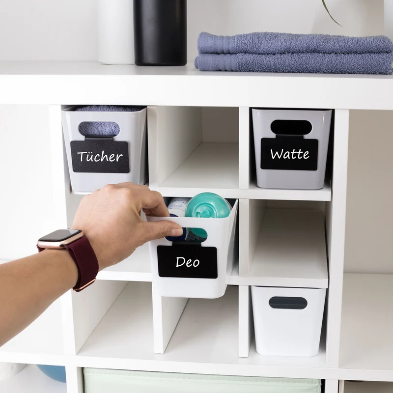 Ordnungsbox - 30x10x10cm - 2 Liter - Schubladenorganizer - Ordnungskorb Schublade - Organizerbox - Ordnungssystem Kunststoff