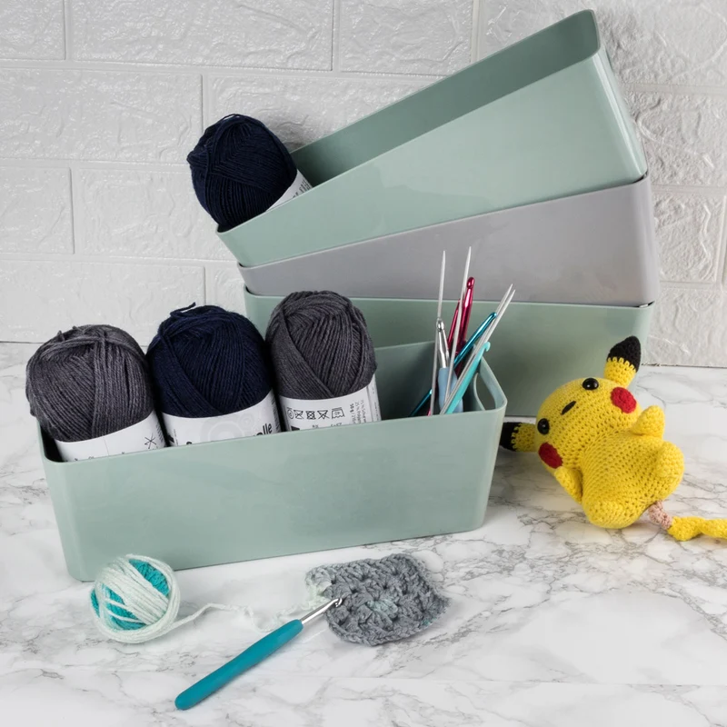 Ordnungsbox - 30x10x10cm - 2 Liter - Schubladenorganizer - Ordnungskorb Schublade - Organizerbox - Ordnungssystem Kunststoff