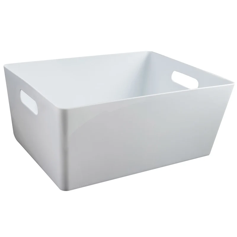 Ordnungsbox - DINA4 - 35x26x15cm - 11.5 Liter - Ordnungskorb - Schubladenorganizer Schublade - Organizerbox Ordnungssystem Kunststoff Aufbewahrung Bad Korb Schrank Schreibtisch