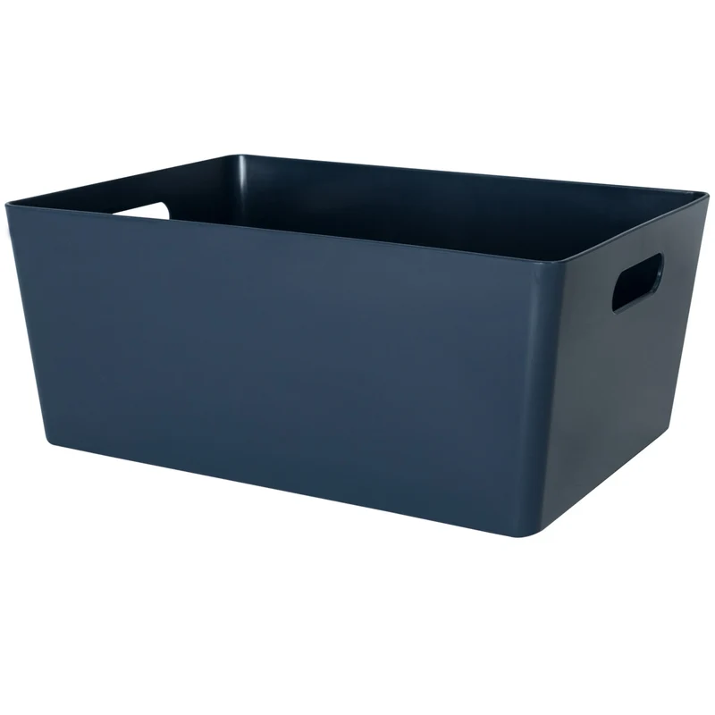Ordnungsbox - DINA4 - 35x26x15cm - 11.5 Liter - Ordnungskorb - Schubladenorganizer Schublade - Organizerbox Ordnungssystem Kunststoff Aufbewahrung Bad Korb Schrank Schreibtisch