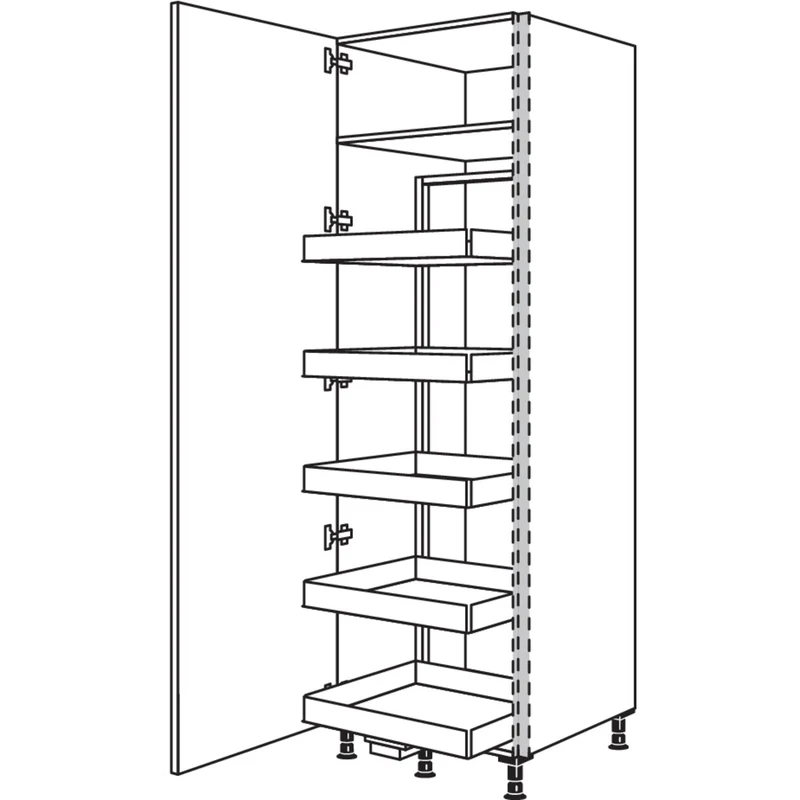 nobilia XL-Vorratsschrank Cargo NHSCF50-2X 50 cm