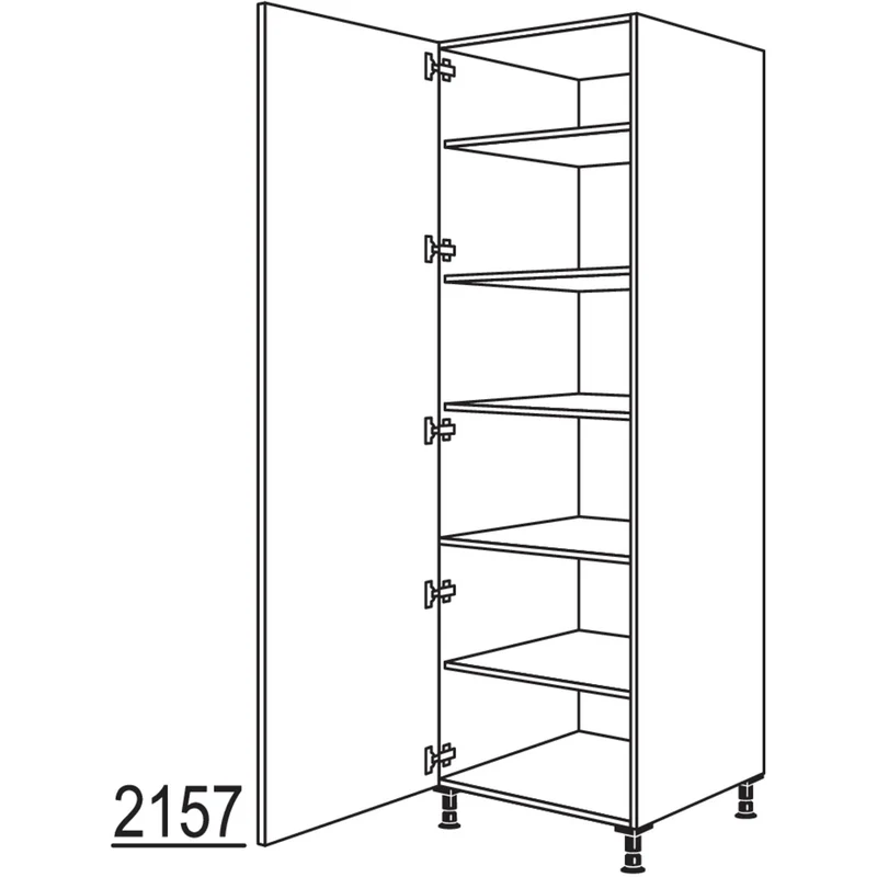 nobilia Geschirr-/ Vorratsschrank HF30-3 30 cm