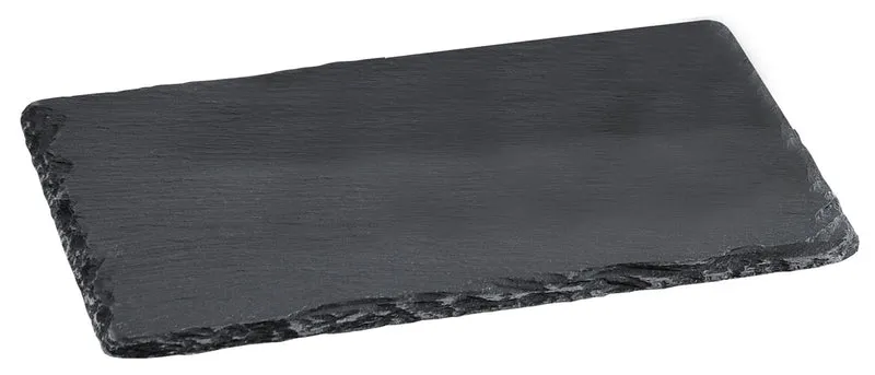 Schieferplatte 30x20cm Servierplatte Schieferteller Tischset Sushi Deko
