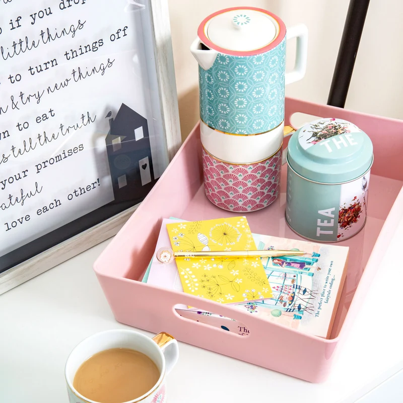 Ordnungsbox - DINA4 - 35x26x8cm - 6 Liter - Ordnungskorb - Schubladenorganizer Organizerbox - Ordnungssystem - Aufbewahrung