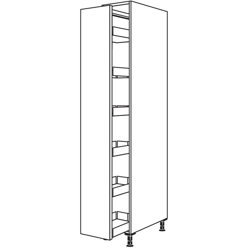 nobilia Apothekerschrank HAF30-3 30 cm