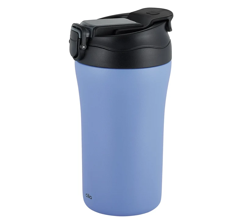 Cilio, Isoliertrinkbecher Dopppio, 400ml blu