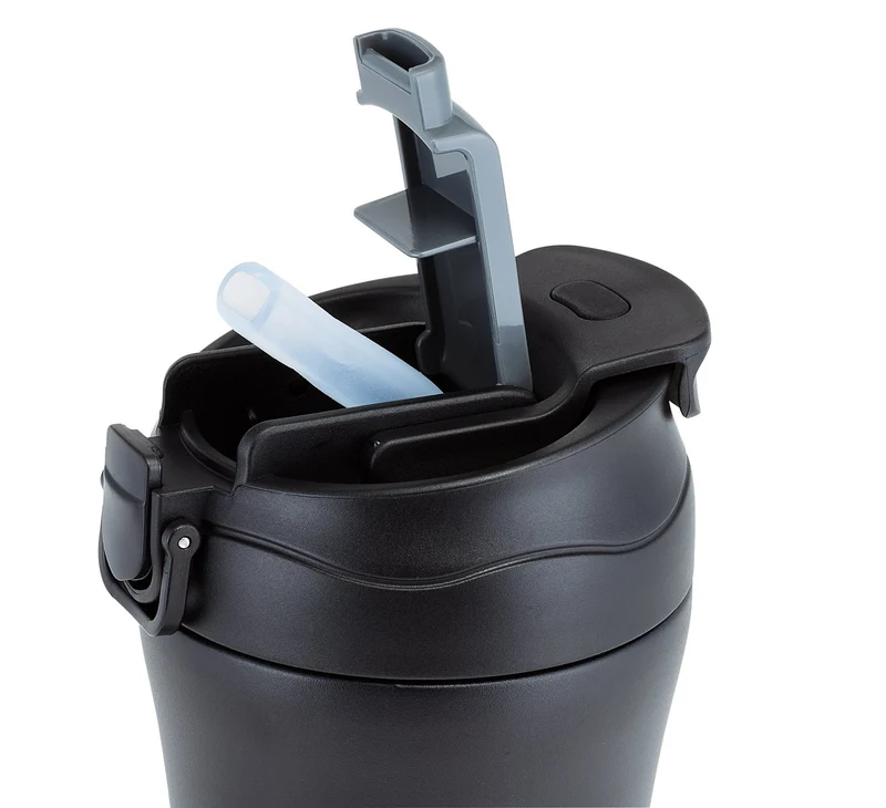 Cilio, Isoliertrinkbecher Dopppio, 400ml blu