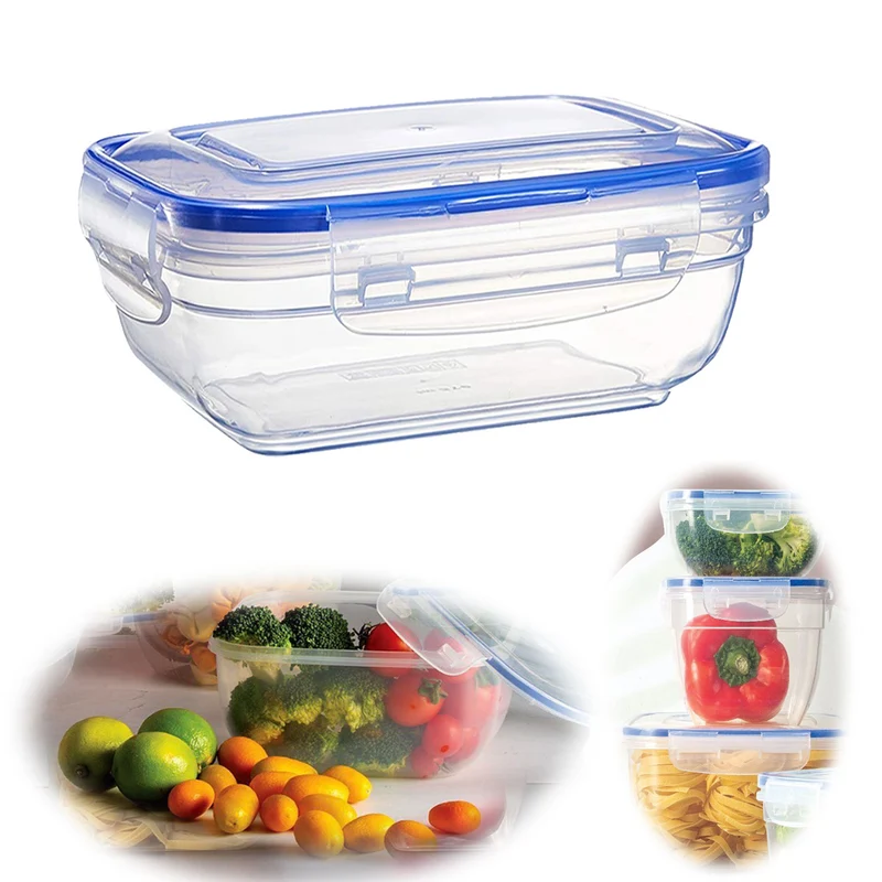 Frischhaltedose Clip & Lock 400ml mit Deckel Lebensmittel Mikrowelle Gefrierbox